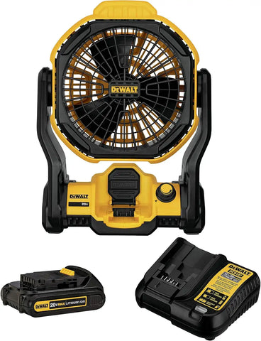 DEWALT Fan for Jobsite, Corded/Cordless, 11-Inch (DCE511C1)