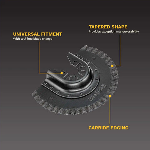 DEWALT Dwa4220 Oscillating Fastcut Carbide Grout Removal Blade