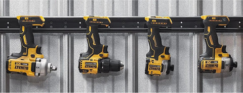 DEWALT Tool Organizer, Hooks For Power Tools, 4 Pieces, DEWALT Workshop Storage System Compatible (DWST82818)