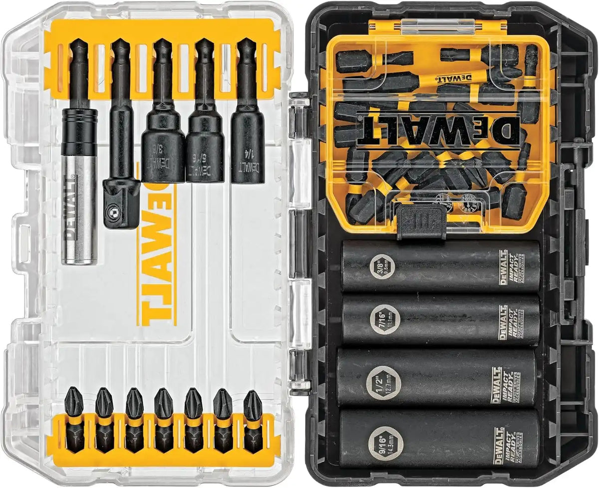 DEWALT Screwdriver Bit Set, Impact Driver Bit Set, FlexTorq, 35-Piece (DWA2T35IR)