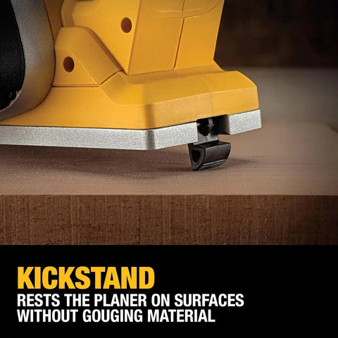 DEWALT 20V MAX Planer, 30,000 Cuts Per Minute, 2 mm Cut Depth, Brushless Motor, Bare Tool Only (DCP580B)