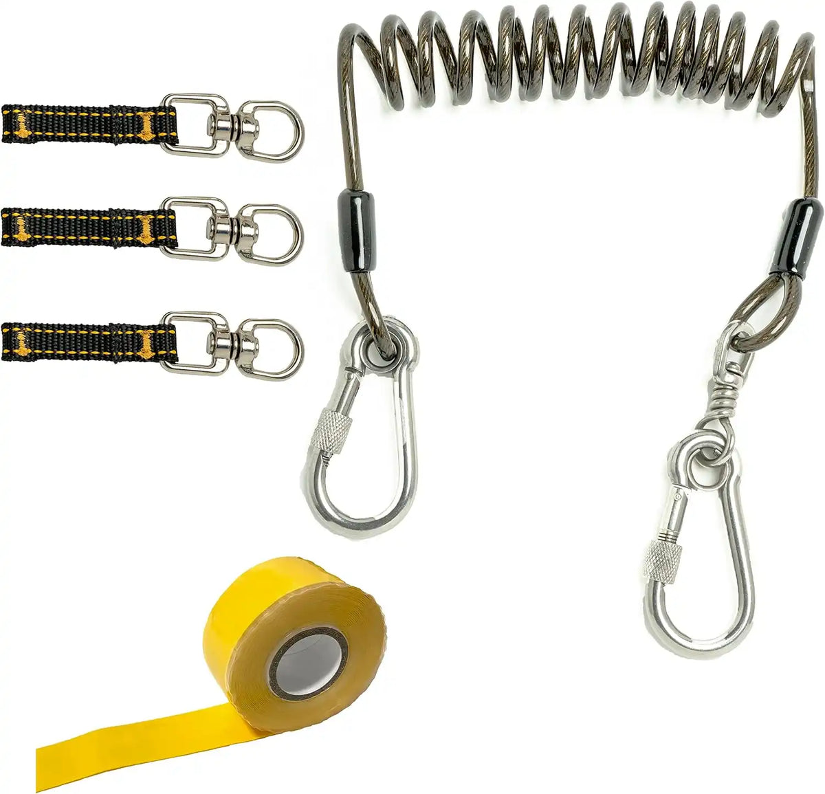 DEWALT Coiled Tool Tethering Kit, 2 lb. Capacity