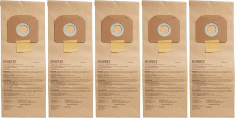 DEWALT DWV9401 Paper Bag for DWV012 Dust Extractor, 5-Pack