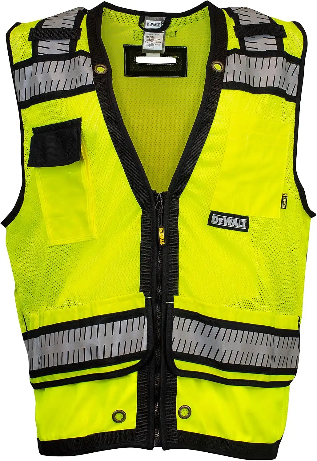 DEWALT DSV521 Class 2 Heavy Duty Surveyor Vest, 3X-Large