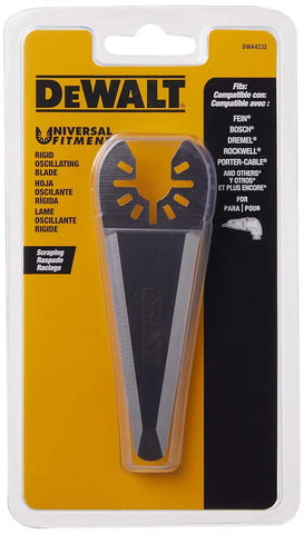 DEWALT Oscillating Tool Blade, Triangular, Rigid Scraper (DWA4232) (Pack of 5)