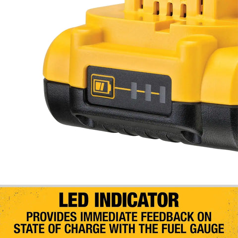 DEWALT 20V MAX 4 Ah Lithium Ion Battery 2-Pack (DCB240-2)
