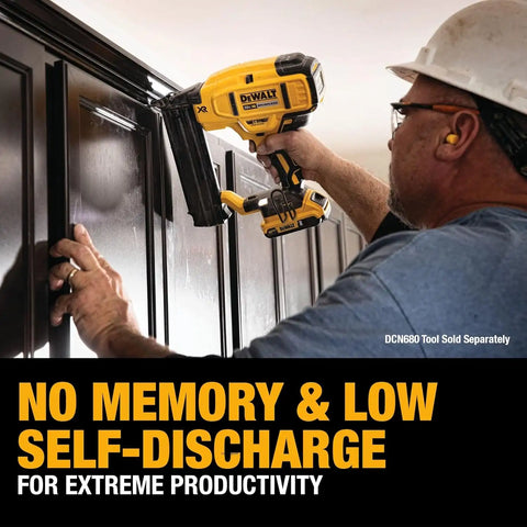 DEWALT 20V MAX Battery, Compact 2.0Ah Double Pack (DCB203-2)