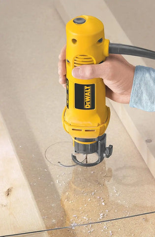 DEWALT Rotary Saw with 1/8-Inch and 1/4-Inch Collets, 5-Amp, Corded (DW660)
