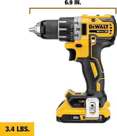 DEWALT DCD791D2 20V Max Brushless Drill