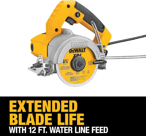 DEWALT Wet Tile Saw, Masonry, 4-3/8-Inch (DWC860W)