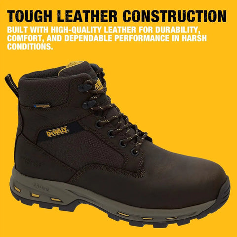 DEWALT Halogen Lite Men's Lightweight, Steet Toe, Safety Work Boot