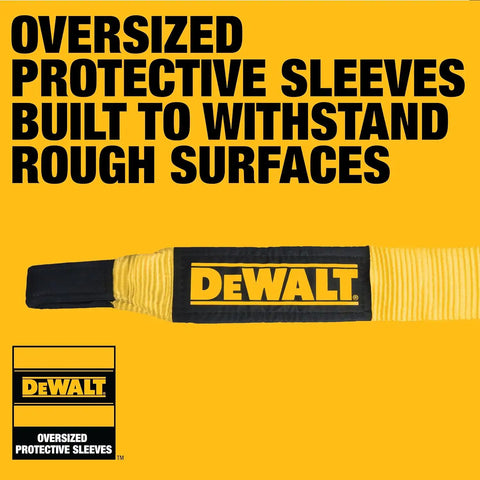 DEWALT DXBC40000 Black/Yellow 4" x 30' Recovery Tow Strap - 13,333 lb Safe Working Load / 40,000 lb Break Strength