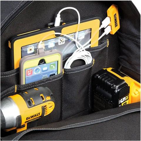 DeWalt DGC533 USB Charging Tool Backpack, 33 Pocket(Battery not included)