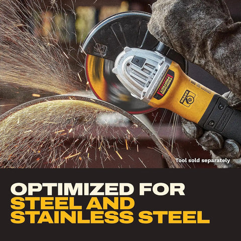 DEWALT 4-1/2 In x .045 in Aluminum Oxide Bonded Abrasive Cut Off Blade with 7/8 in Arbor, 15 Pack General Purpose Cutting Wheels (DWA8051B15)