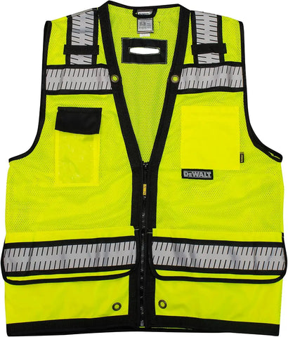 DEWALT DSV521 Class 2 Heavy Duty Surveyor Vest, 3X-Large