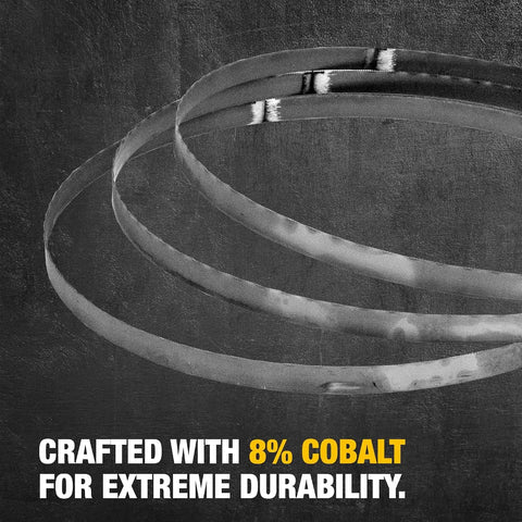 DEWALT Portable Band Saw Blade, 32-7/8-Inch, .020-Inch, 18 TPI, (DW3983C) (Pack of 30)