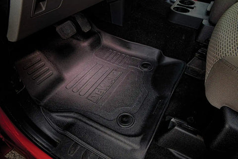 RealTruck DeWalt DXTAFL003 Front Floor Liners Fits 17-19 F250/F350 Crew/SuperCab