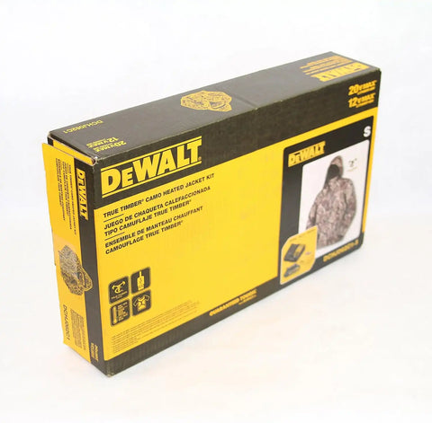 DEWALT DCHJ062C1-S 20V/12V MAX Camo Heated Jacket Kit, Small