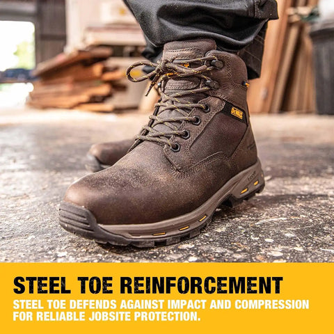 DEWALT Halogen Lite Men's Lightweight, Steet Toe, Safety Work Boot