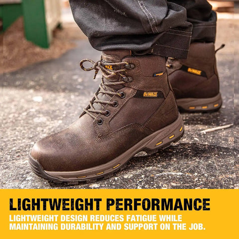 DEWALT Halogen Lite Men's Lightweight, Steet Toe, Safety Work Boot