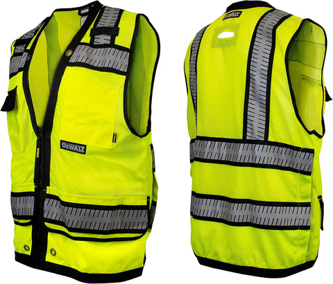 DEWALT DSV521 Class 2 Heavy Duty Surveyor Vest, 3X-Large