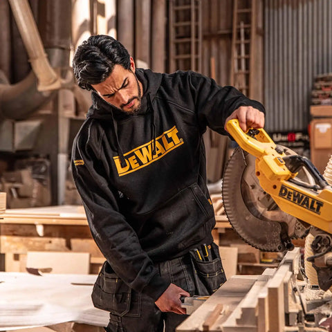 Dewalt Brand Carrier Hoodie Dxww50015 Polycotton Men