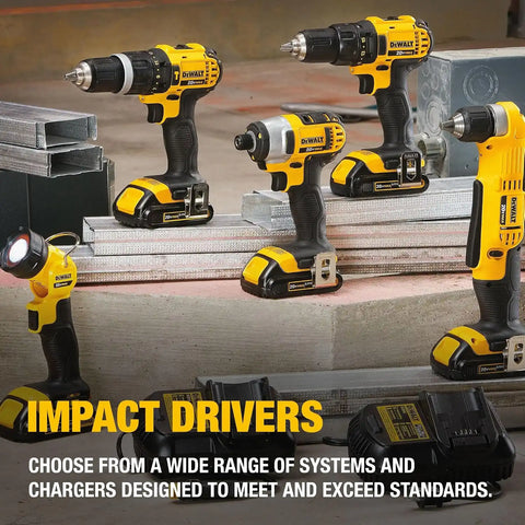 DEWALT Impact Ready 1.5 in Right Angle Drill Attachment, Magnetic Compact Ergonomic 90 Degree Drill Adapter (DWARA120)