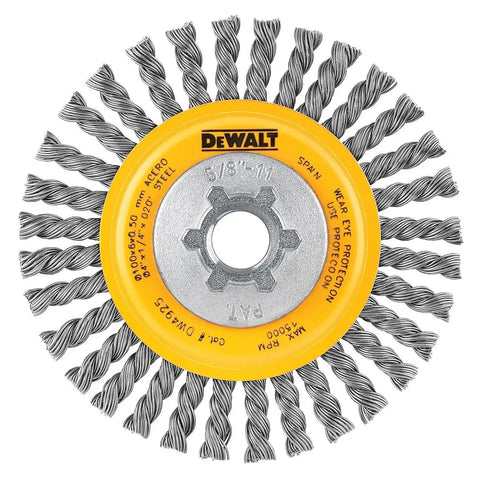 DeWalt Accessories DW4925 4x5/8-11.020 Wire Wheel