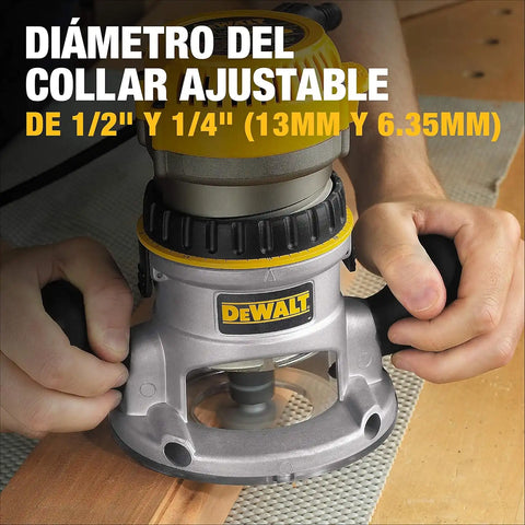 DEWALT Router, Fixed Base, 1-3/4-HP, 11.0 Amp Motor (DW616)