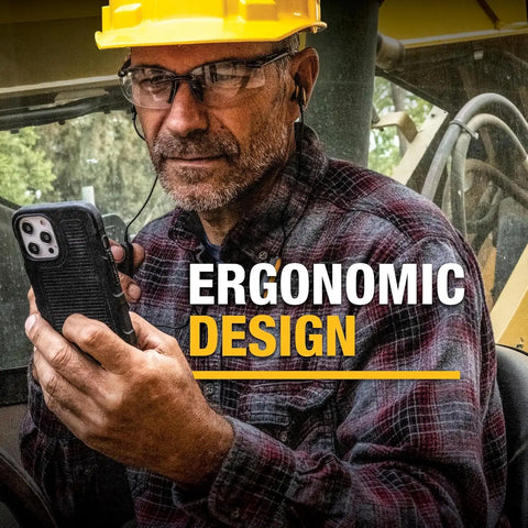 DEWALT Heavy Duty Strong Magnetic for iPhone 14 Pro Max Case Fits MagSafe, Drop Resistant Impact Protective Back Cover, Shockproof Slim Fit for iPhone 14 Pro Max Phone Case, Matte Black