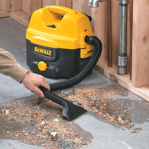 DEWALT DC500 2-Gallon 12-to-18-Volt Cordless/Corded Wet/Dry Vacuum