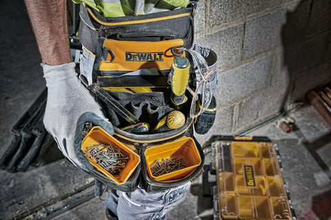 Dewalt DWST1-75650 Heavy Duty Nail Pouch, Yellow/Black