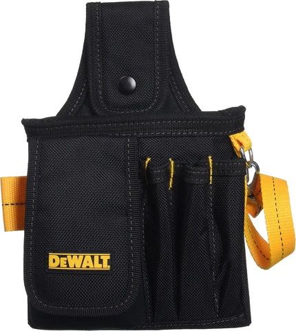 Custom Leathercraft DEWALT DG5101 Small Technician's Pouch, Black