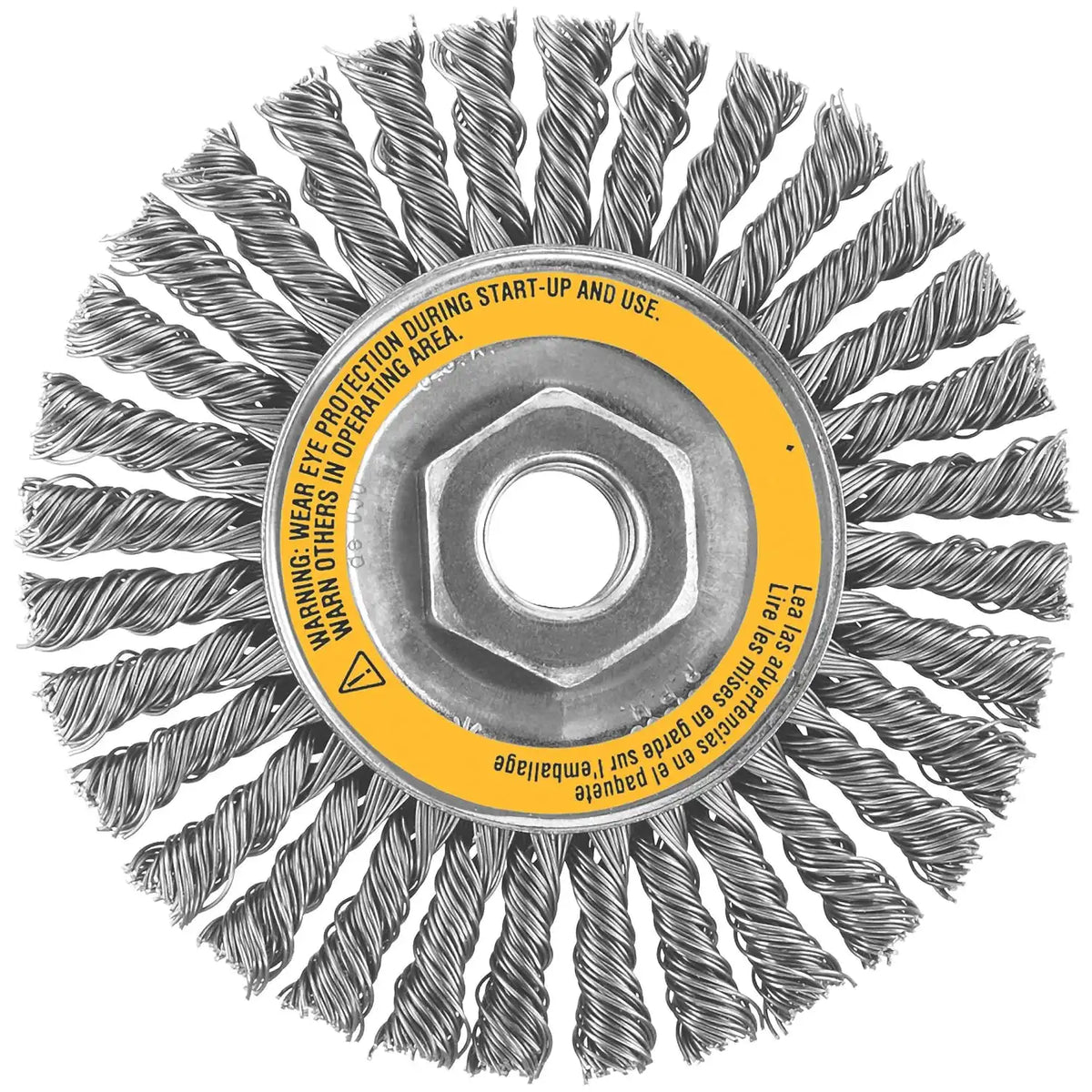 DEWALT DW4927 4-Inch X 5/8-Inch-11 String Bead Wire Wheel Stainless