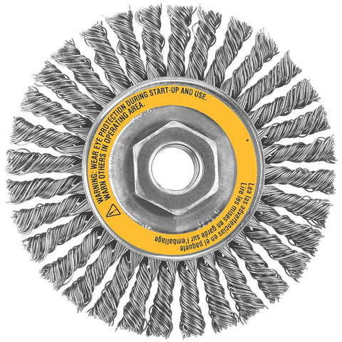 DEWALT DW4927 4-Inch X 5/8-Inch-11 String Bead Wire Wheel Stainless
